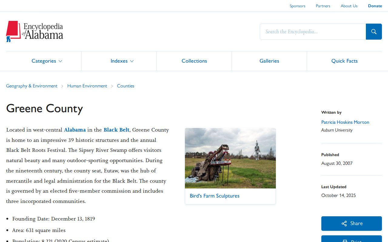 Greene County history connected to criminal records and courthouse research